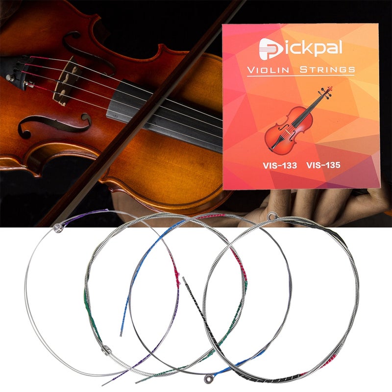Full Set Violin Replacement Steel Strings E A D-G for 4/4 Violin Parts - Image 5