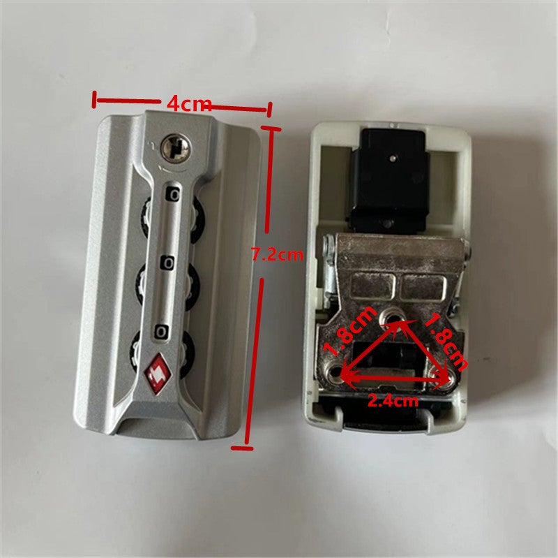 Luggage accessories lock password lock Wanda lightning good S08 trolley case WD206# Lock factory wholesale replacement - Image 4