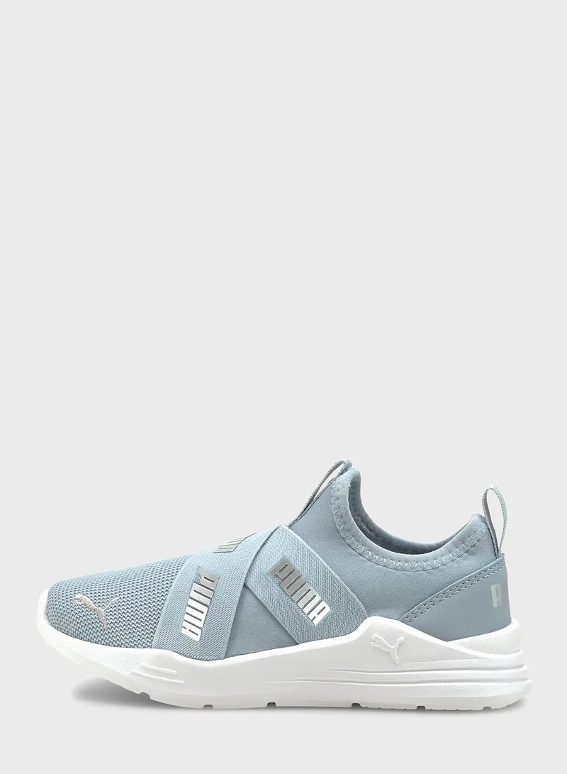 PUMA Kids Wired Run Slip On Flash