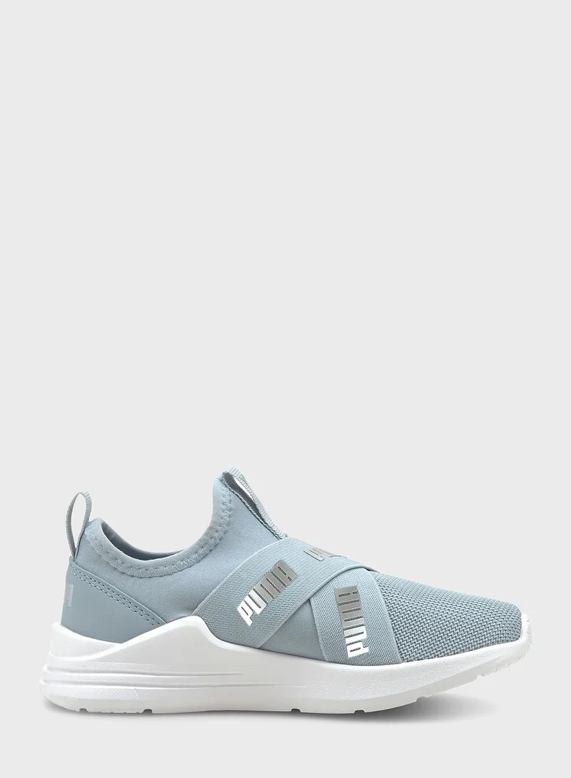 PUMA Kids Wired Run Slip On Flash