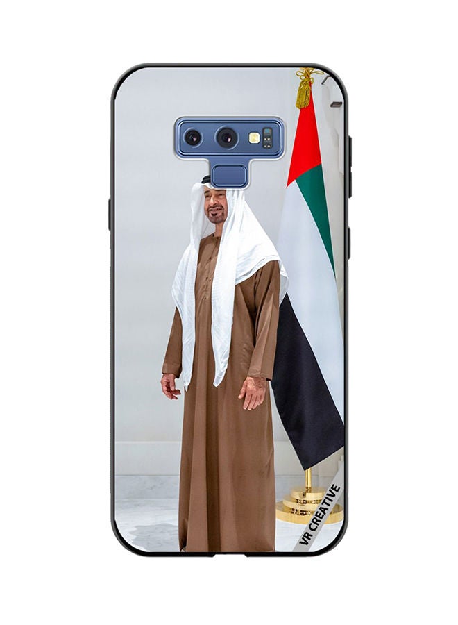 VR CREATIVE Protective Case Cover For Samsung Galaxy Note 9 Sheikh Mohamed Bin Zayed Al Nahyan Design Multicolour - Image 1