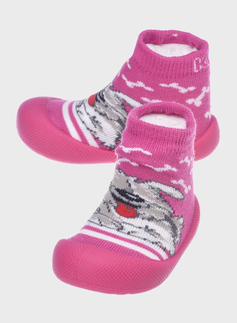 Klin Kids Slip On Ballerinas