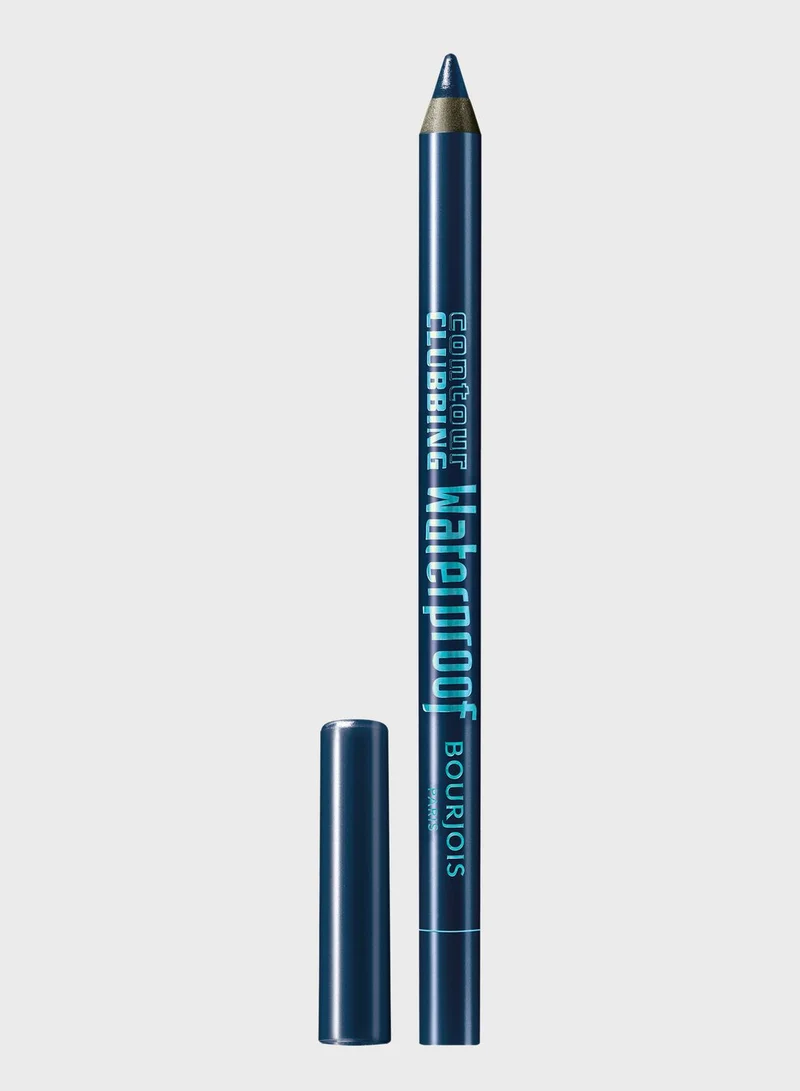 BOURJOIS PARIS Max Factor Contour Clubbing Waterproof Eye Pencil & Eye Liner – 72 – Up To Blue, 1.2g
