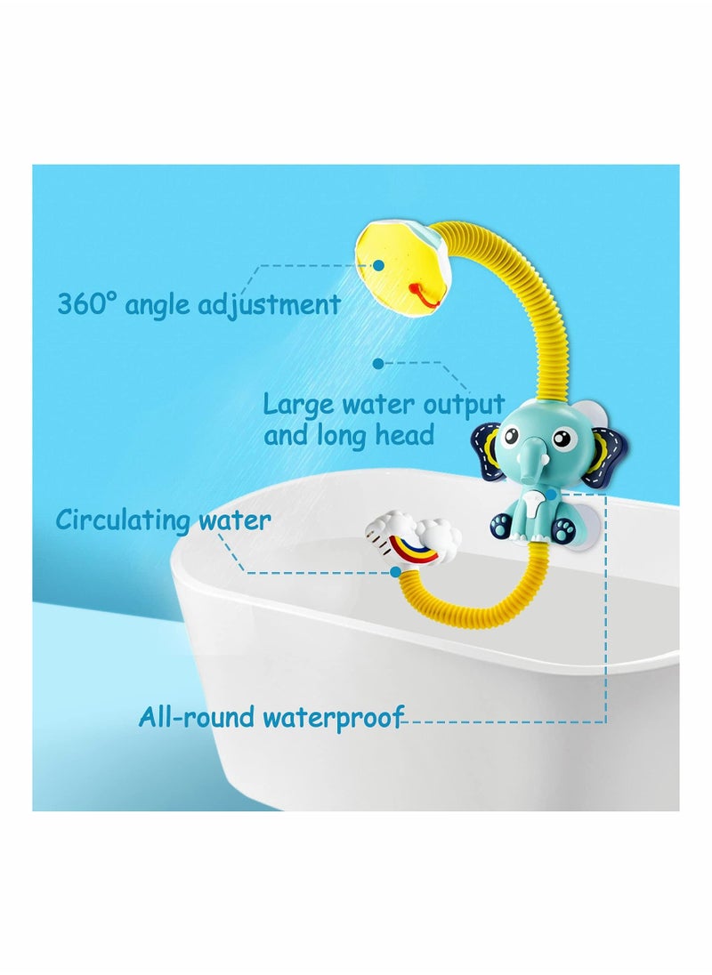 Y&D - Baby Bath Toys - Electric Elephant Shower Game - Image 1