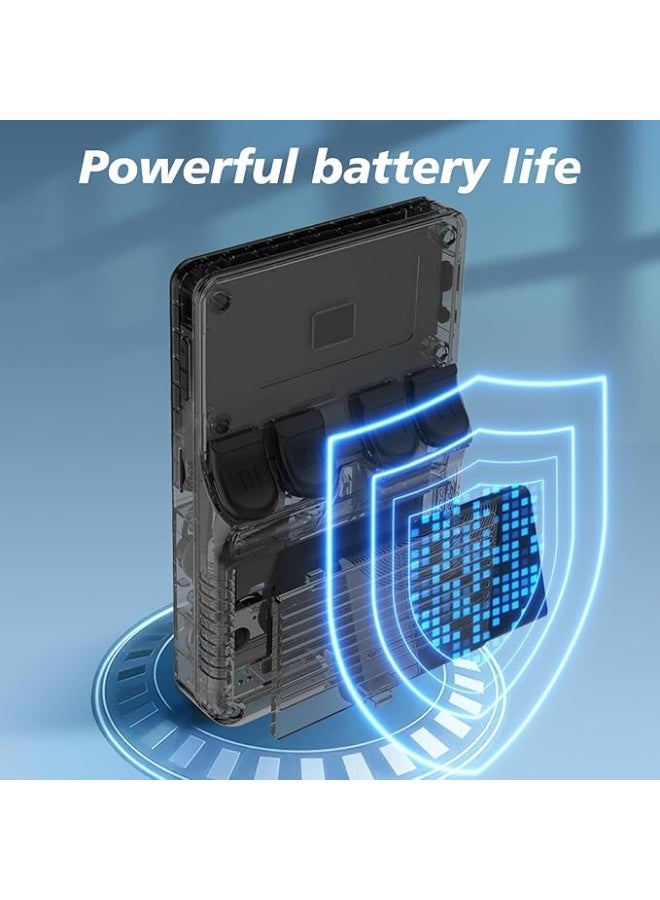 Wheels R36S Retro Handheld Gaming Console 64GB.3.5-Inch IPS Screen, Linux Emulator System, Portable Classic Game Console with Dual Joystick & Save Support IPS (Black) - Image 5