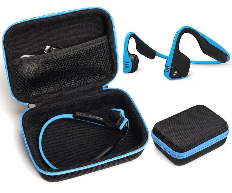 CaseSack حافظة CaseSack متوافقة مع Shokz openrun و openrun pro و openrun Mini و openmove و opencomm و Aftershokz Aeropex و OpenMove و Trekz و Trekz Mini و Trekz Air و Bluez 2 و 2S؛ KSCAT و Sades و DIGICare و allmity - Image 1