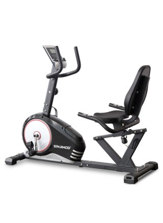 Sparnod SRB-31 Recumbent Exercise Bike 8 Resistance Levels, 6Kg Flywheel, LCD Display, Heart Rate Monitoring, 100kg Capacity, Adjustable Seat/Pedals, Non-Slip Footpads, Phone Holder - pzsku/Z2BFA5B731E52A3310C9CZ/45/_/1694171920/bb4a7174-61a2-46c6-820d-ee45ac07be9d