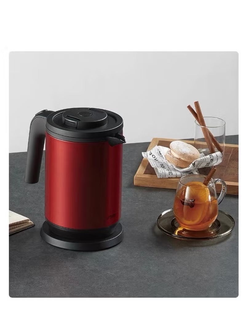 تايجر غلاية كهربائية أوتوماتيكية PCK-G10C - بلا بخار ، هادئة للغاية ، مغلية سريعة ، سعة 1 لتر للاستخدام المنزلي أحمر - Image 2