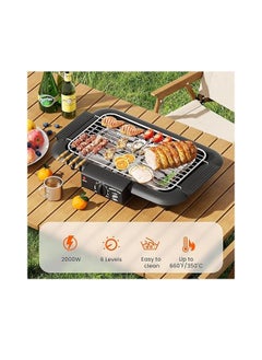 Olympia Electric Barbeque Grill Electronic PAN with Power Indicator Light - BBQ Grill Tandoori Maker  - Image 4