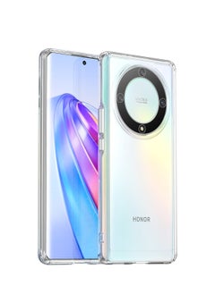 Techie Honor X9a TPU Soft Corner Ultra Slim Clear Case Shockproof Anti Fingerprint Transparent Protective Back Cover  - Image 1