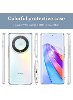 Techie Honor X9a TPU Soft Corner Ultra Slim Clear Case Shockproof Anti Fingerprint Transparent Protective Back Cover  - Image 5