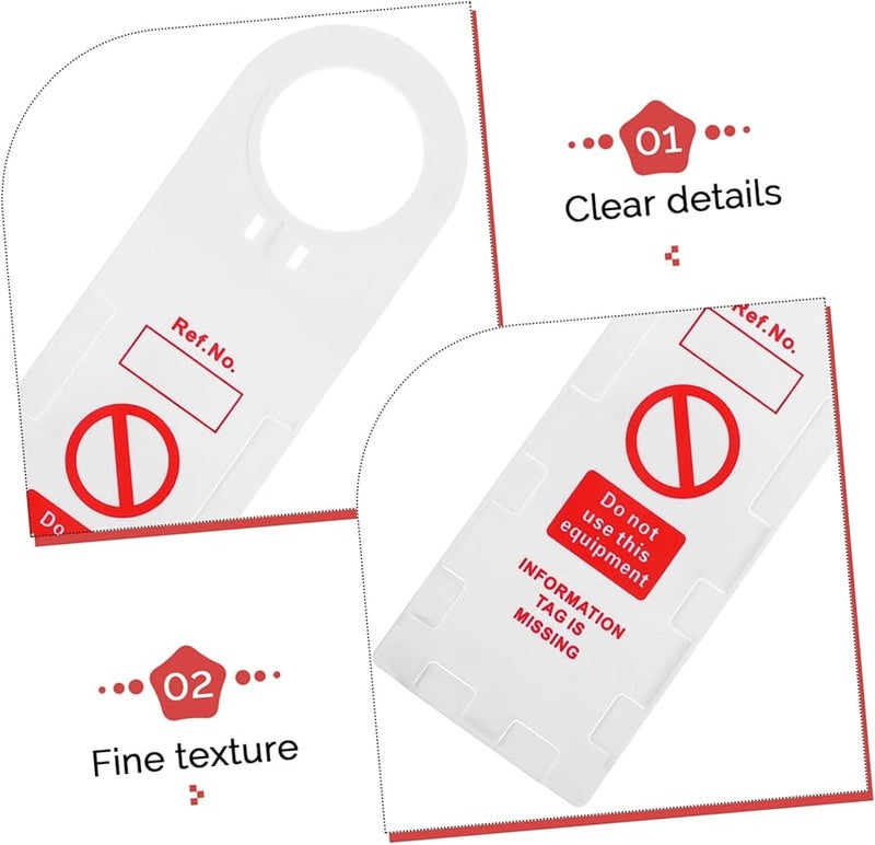 Cabilock Scaffolding Safety Inspection Tag Writable Weather Resistant Compact Lightweight - Image 3