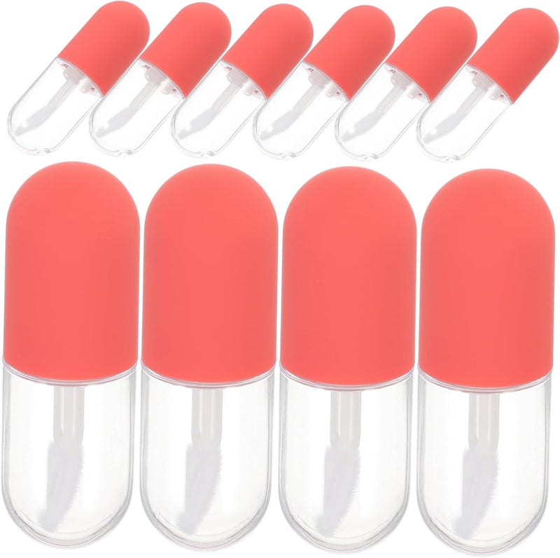 10pcs Refillable Lip Gloss Tubes Lip Balm Containers for Travel-friendly Design for Women and Girls - Image 1