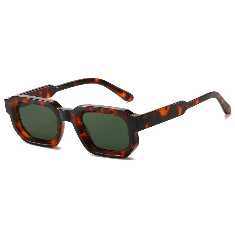Box Sunglasses Vintage Square Thick Small Frame Fashion Sunglasses Women'S Sunglasses - Image 4