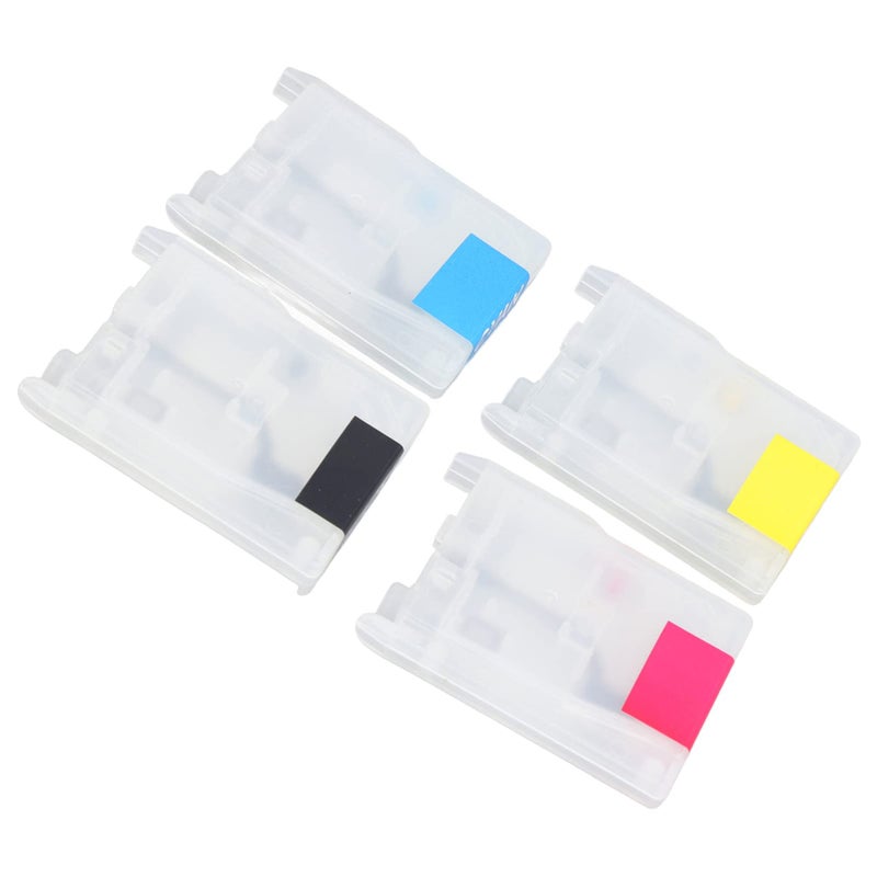 Compatible Ink Cartridge LC51 LC57 LC37 LC960 4 Colors Black Blue Magenta Yellow for DCP 135C 150C 153C Printers - Image 3