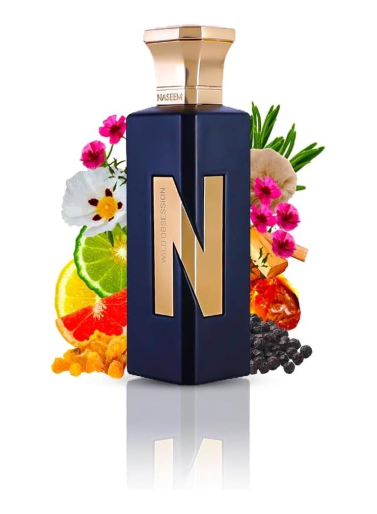 Naseem Perfumes Wild Impulse Aqua Perfume Subtle Tone Eau De Parfum For Men & Women 75 ml - Image 1