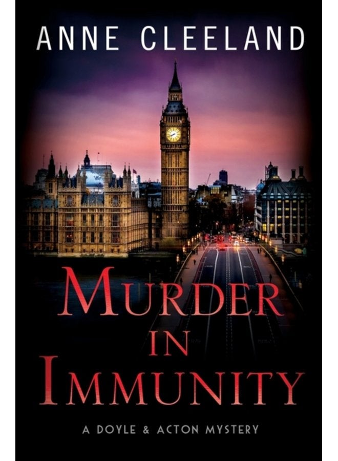 جريمة في المناعة: لغز دويل أكتون - غلاف ورقي