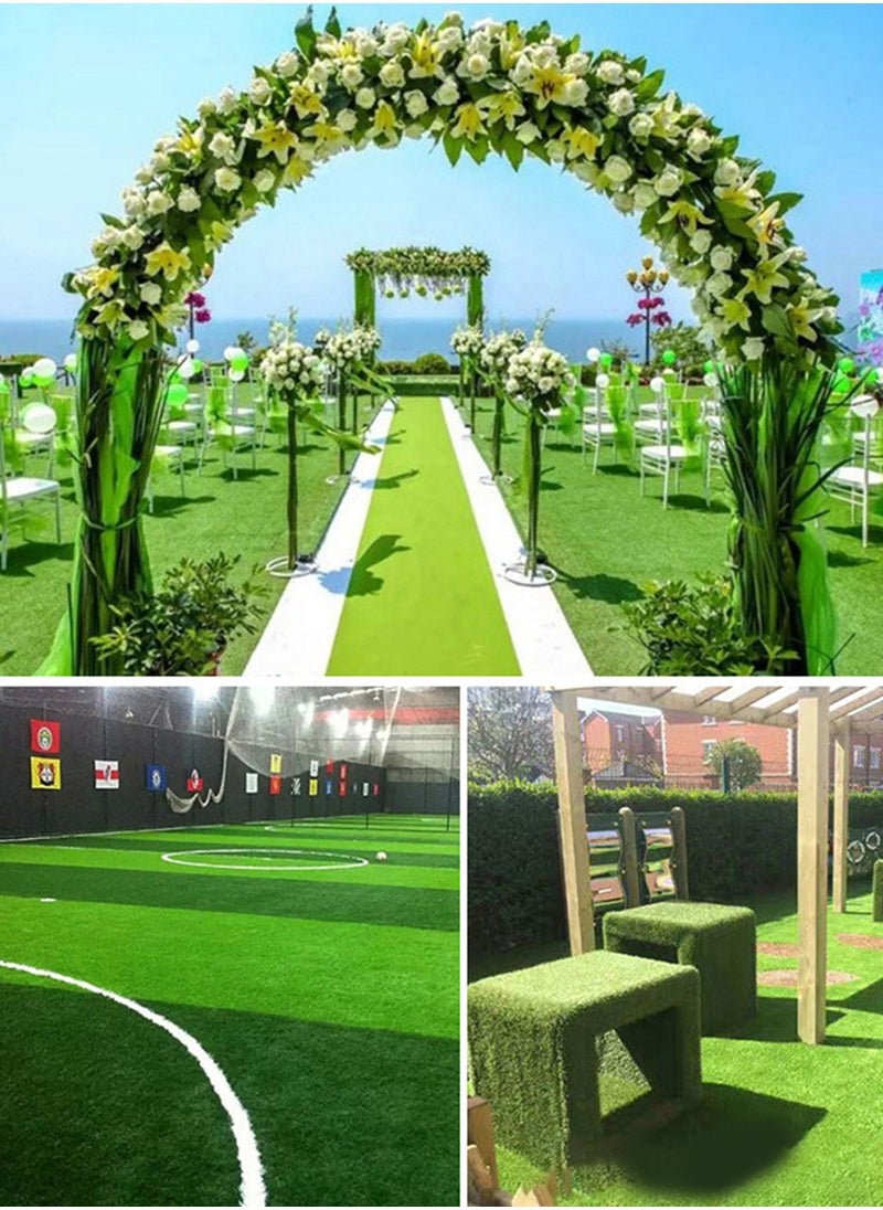 Sharpdo - Artificial Lawn Carpet Artificial Turf Carpet Area Carpet Garden Decorative Carpet 100*400cm - Image 1