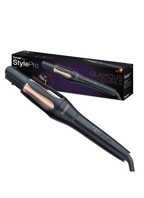 HT 75 Automatic Hair Curler, Effortless Styling with Ceramic, Tourmaline Coating , 4-Way Ion Function