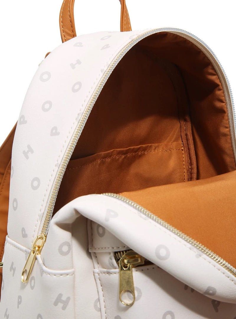 Hot Topic Loungefly Disney Winnie The Pooh Letters Mini Backpack BORDER - BROWN One Size - Image 4