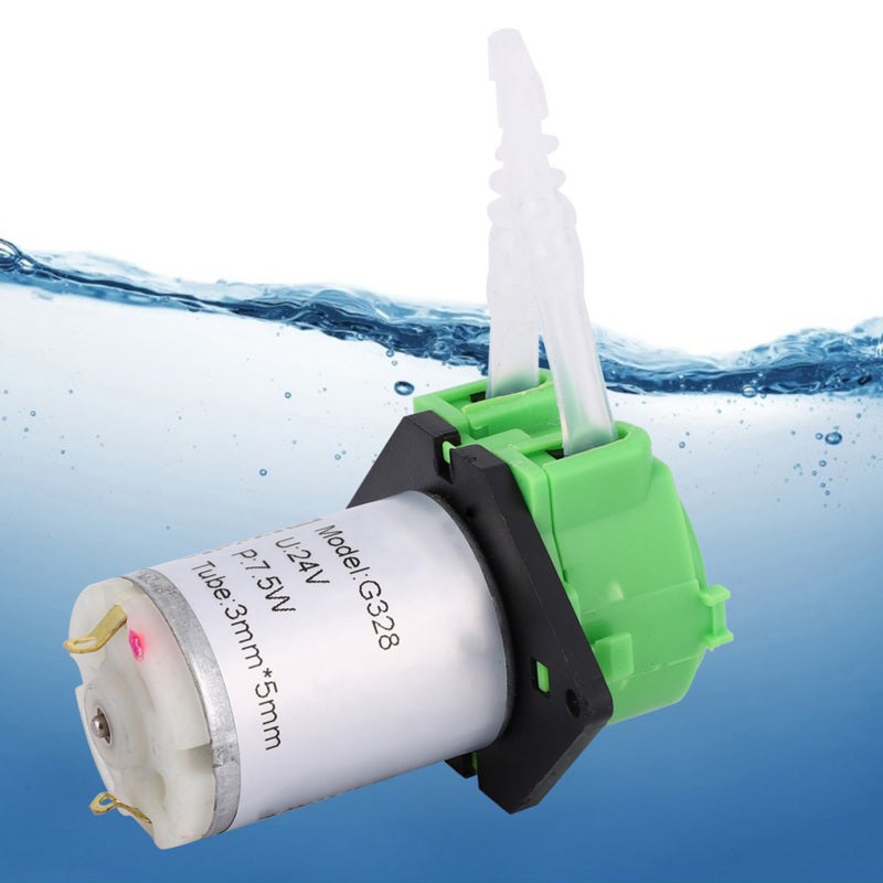 GROTHEN Peristaltic Pump: 24V DC Motor, 10ml/min-90ml/min Flow Range - Screw-Clasp Free Design For Easy Maintenance, Self-Priming Function For Experimental, Biochemical Analysis & Pharmaceutical Use - Image 2