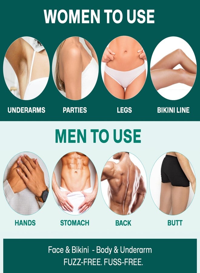 Wokaar Bikini Wax Strips for Women & Men | 42 Count Centella Asiatica Body Waxing Strip | Wokaar Hair Removal Kit for Facial, Legs, Eyebrows, lip (24 Body +12 Facial Strips +6 Oil Wipes - Image 4