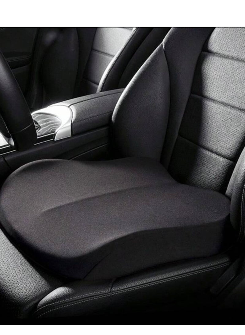 وسادة مريحه جدا لمقعد السيارة مصنوعة من الميموري فوم قطعة واحدة الون اسود - Image 2