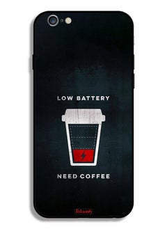 Tolwak Apple iPhone 6/6s Plus Protective Case Low Battery Need Coffee  - Image 2
