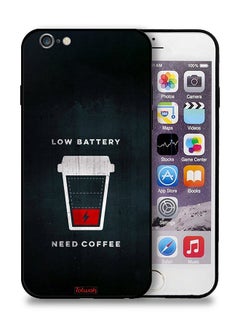 Tolwak Apple iPhone 6/6s Plus Protective Case Low Battery Need Coffee  - Image 1