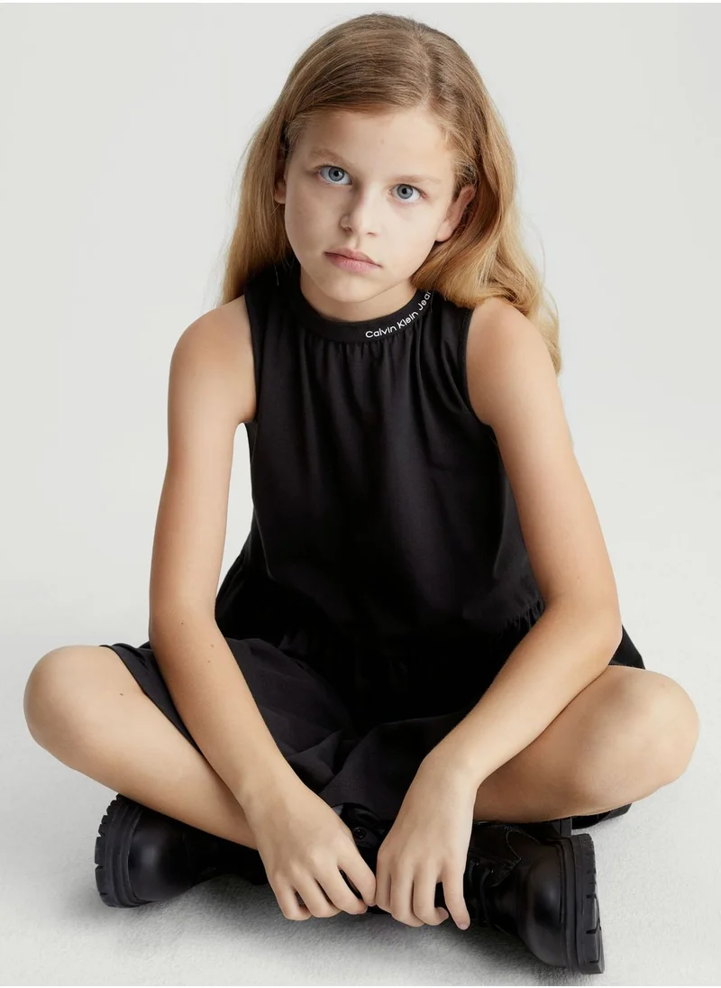 Calvin Klein Jeans Youth Mockneck Dress