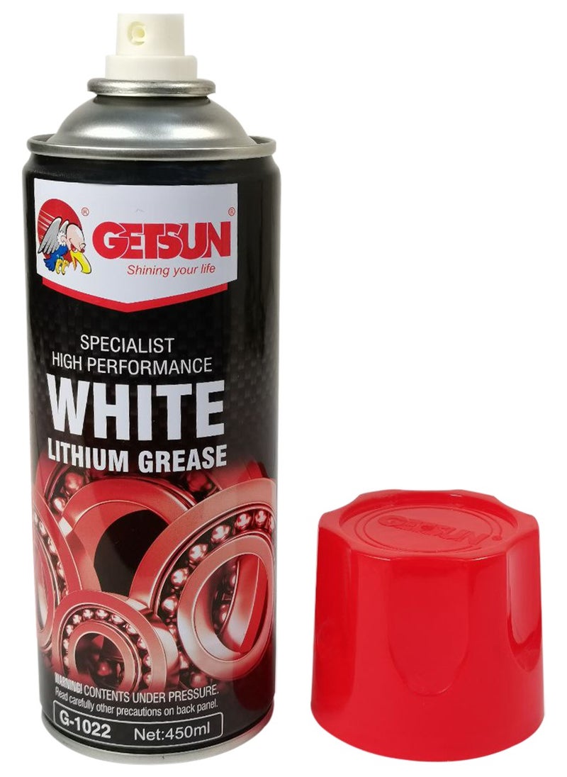 GETSUN Combo - Buy 2PC GETSUN High-performance white lithium grease spray for superior lubrication 450ml G-1022  - Image 3