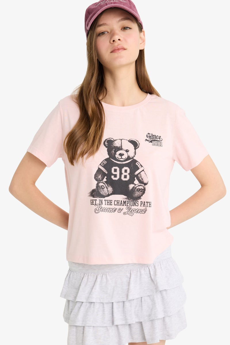 DeFacto Woman Regular Fit Short Sleeve T  - Image 4