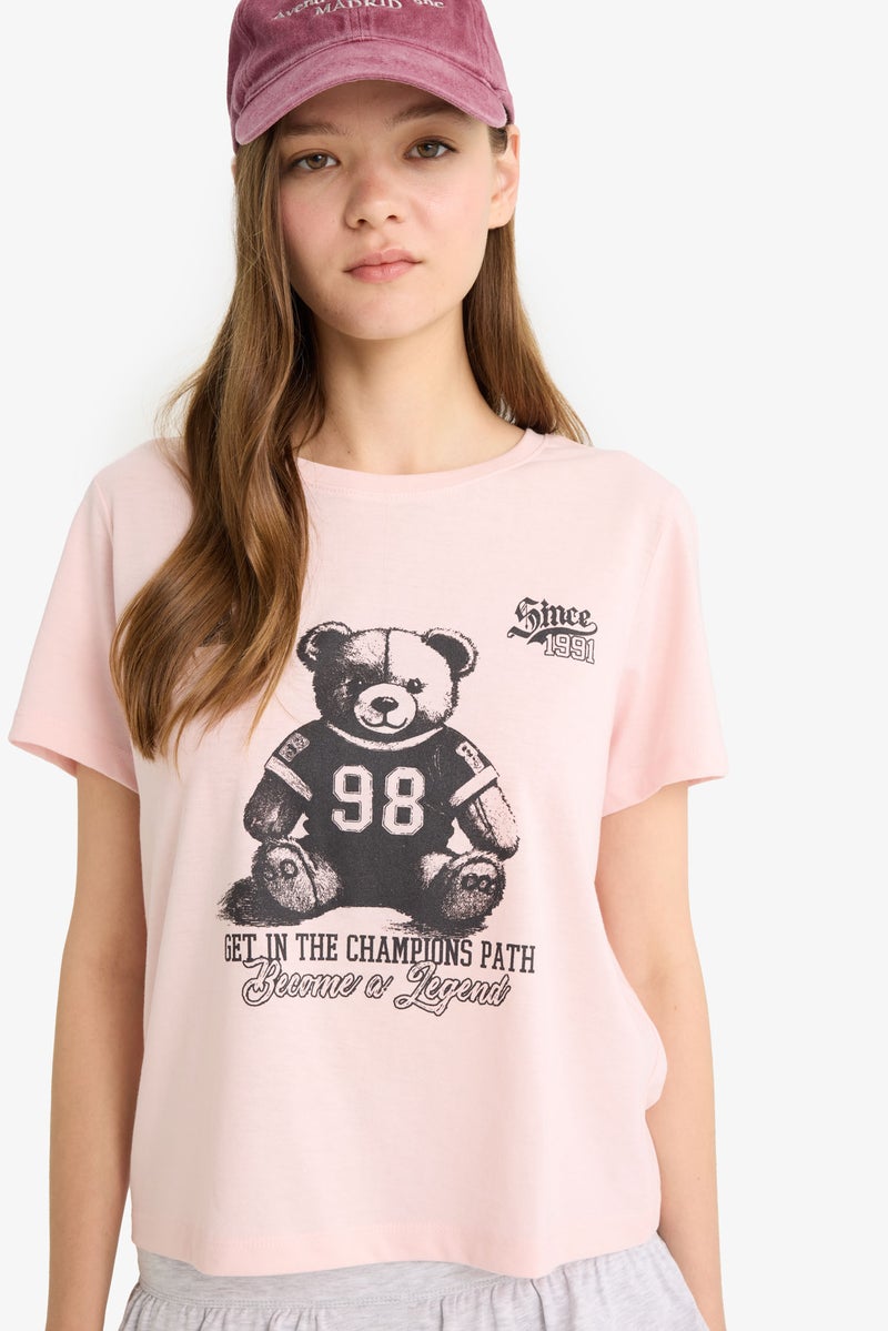 DeFacto Woman Regular Fit Short Sleeve T  - Image 1