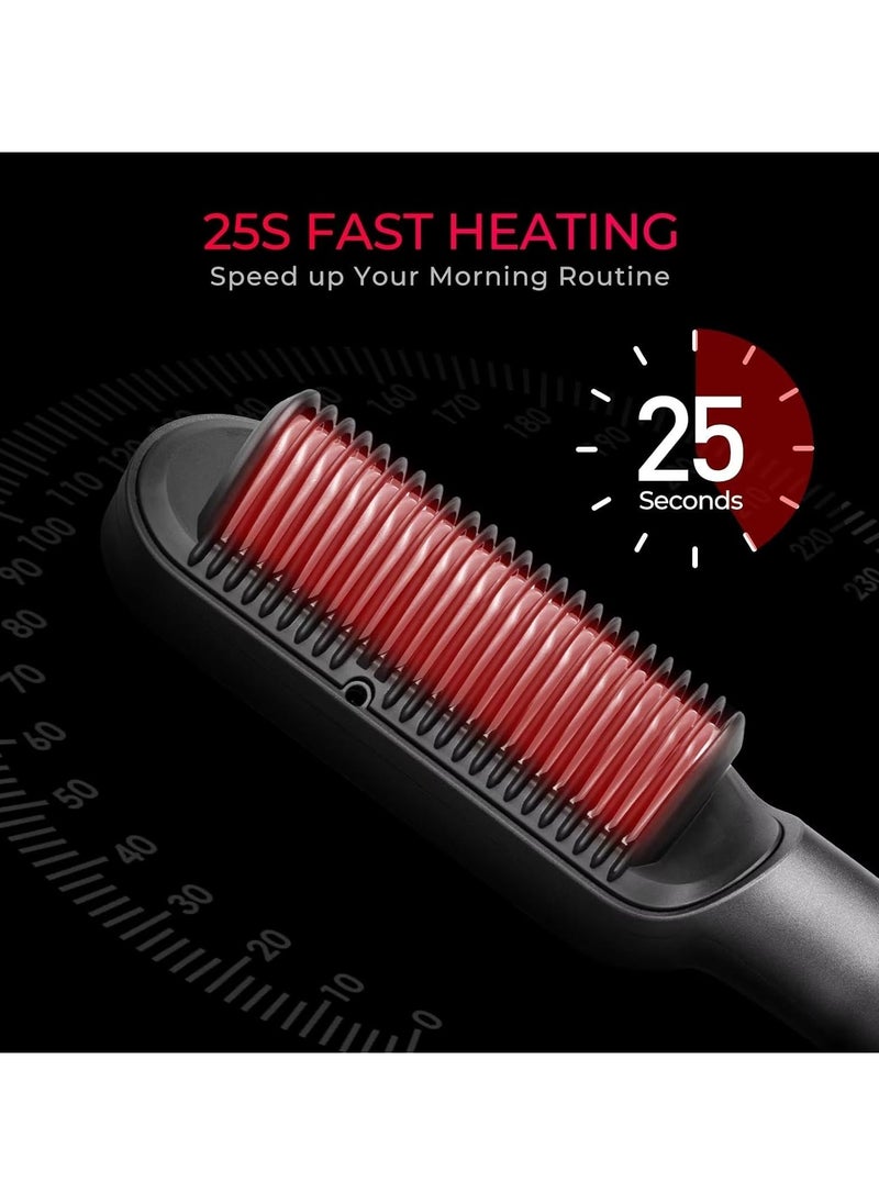 TYMO - TYMO Hair Straightening Brush HC103 Ring Plus Titanium Plate - Image 1