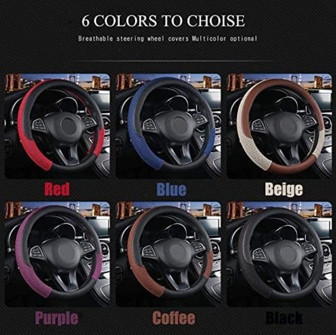 Cxtiy Universal Steering Wheel Cover for Car Fluffy Warm Plush Steering Wheel Cover for Winter  (A-Gray) - Image 3