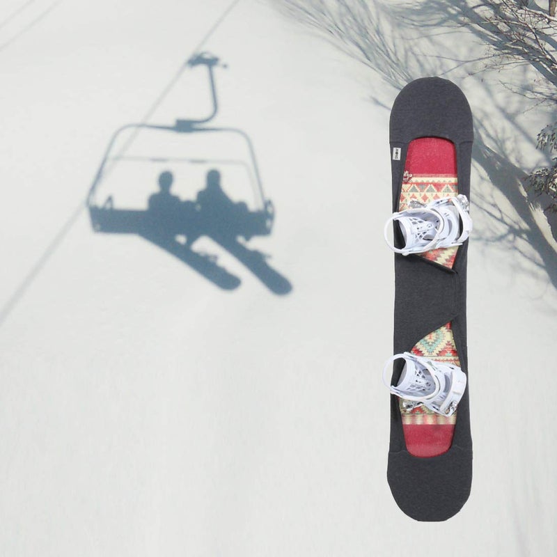 MONS Snowboard Protection Soft Cover Sleeve With Binding Open (M) - Image 4