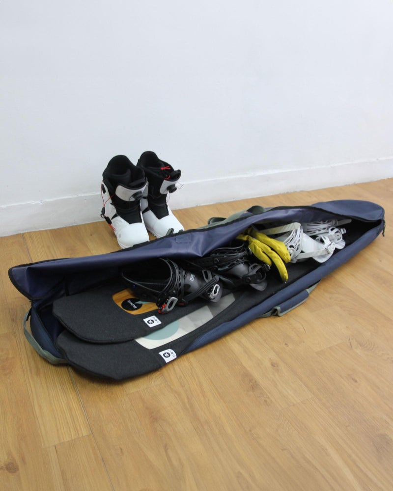 MONS Snowboard Protection Soft Cover Sleeve With Binding Open (M) - Image 2