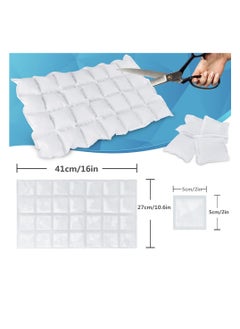 HOFEESEA 6 Sheets Shipping Cold Pack Ice Pack Sheets Dry Ice Packs Freezer Packs for Shipping Food Keep Food Fresh Beverage Cold  - Image 2