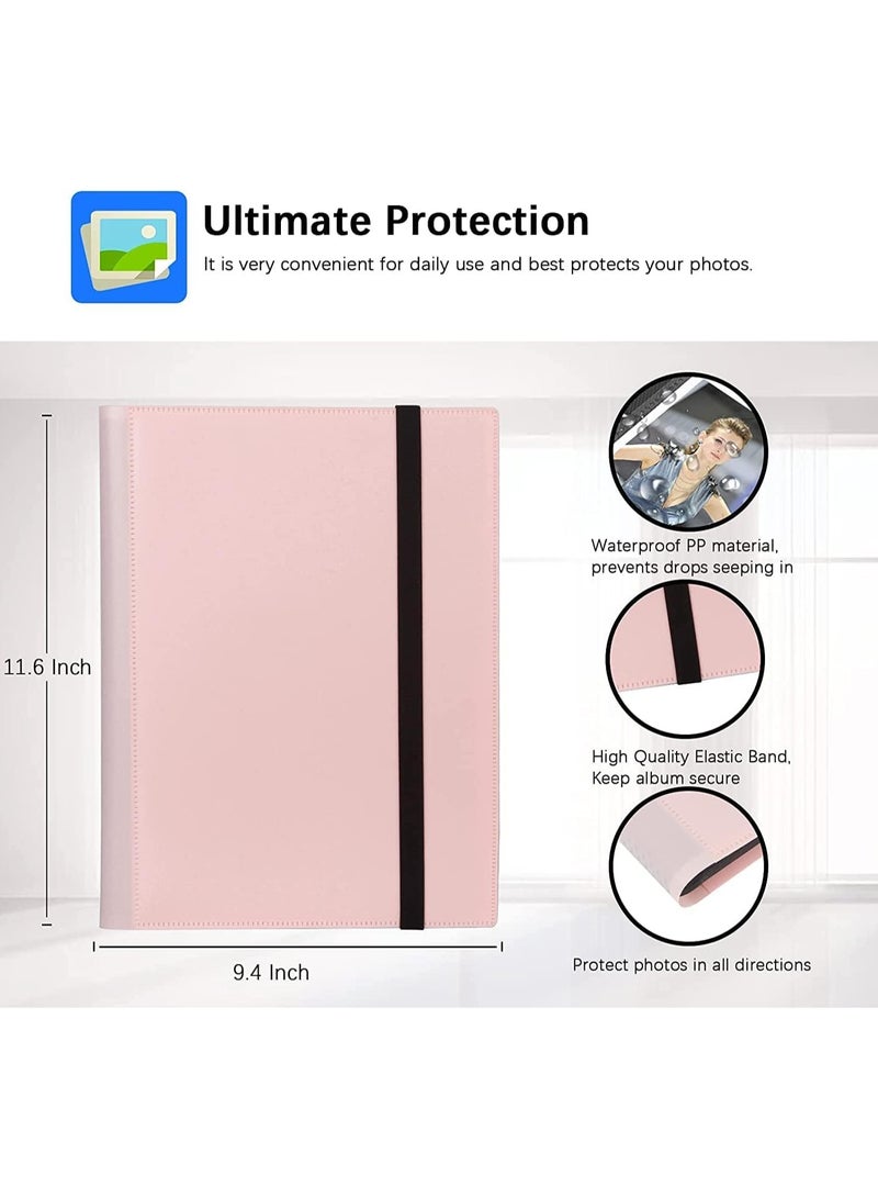 VKL 432 Pockets Mini Photo Album Compatible for Fujifilm Instax Mini 12 11 9 90 8+ 8 7S 40 26 25 EVO LiPlay Instant Camera/Mini Link SP-1 Printer/Z2300/ PIC-300 Polaroid Pictures (Pink) - Image 2