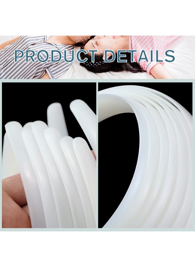 VOKOY Okoy 24 Pcs White Plastic Headbands 1" Wide No Teeth Plain Headbands Diy Hair Bands Headbands For Girls Women - Image 5