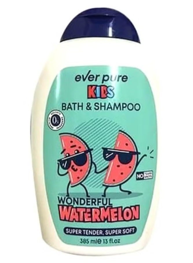 Bath & Shampoo Wonderful Watermelon Super Tender, Super Soft 385ML
