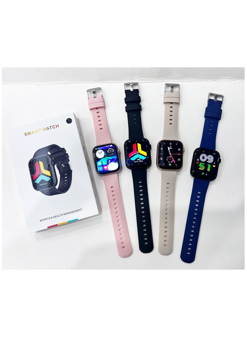 KASTWAVE Sport Smart Watch, 1.85"" Smartwatch Fitness Tracker for Android iOS Phones with Blood Pressure Heart Rate Tracking, Answer/Make Call, Sport Modes Sleep Monitor Step Counter (Golden)  - Image 2