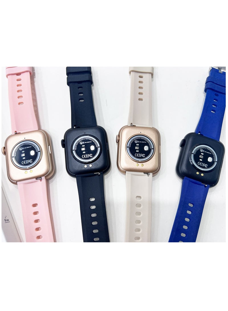 KASTWAVE Sport Smart Watch, 1.85"" Smartwatch Fitness Tracker for Android iOS Phones with Blood Pressure Heart Rate Tracking, Answer/Make Call, Sport Modes Sleep Monitor Step Counter (Golden)  - Image 3