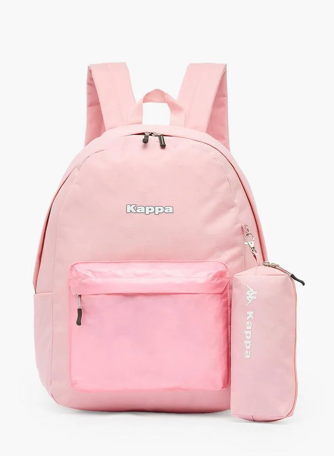 كابا Solid School Backpack For Girls 8-13 Years With Pencil Pouch - 17 Inches - 15x27x27 CM