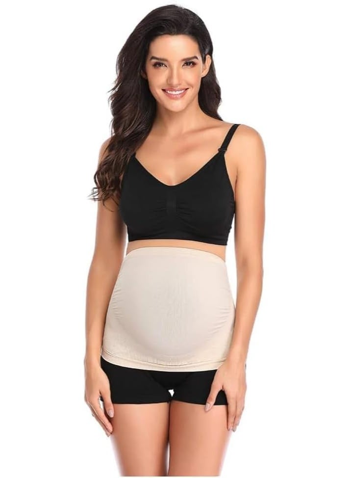 Joyzzz Belt Support, Maternity Pregnancy Belt for Belly Support, Adjustable Breathable Abdominal Brace, Relieves Back Pain and Pelvic Pressure, Postpartum Girdle for Women - Image 4