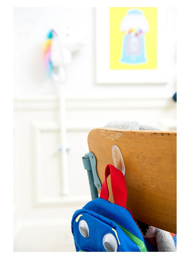 Command 17007-ES Broom Gripper, Holds 1.8 Kg. each hook, White/Gray. 1 hook and 2 strips/pack - Image 5