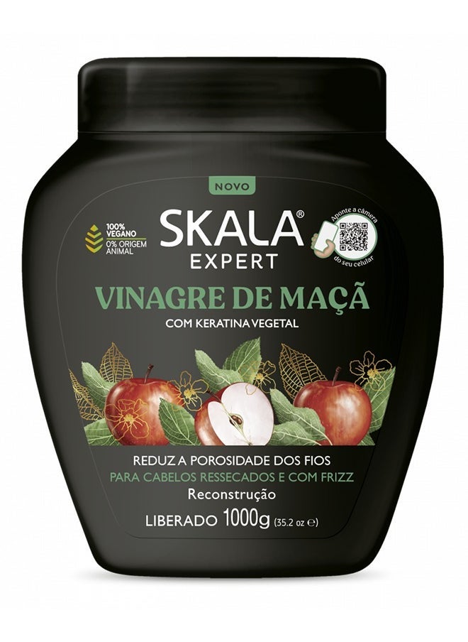 SKALA Expert Apple Vinegar with Keratin Hair Treatment Conditioning Cream 1000 gm 