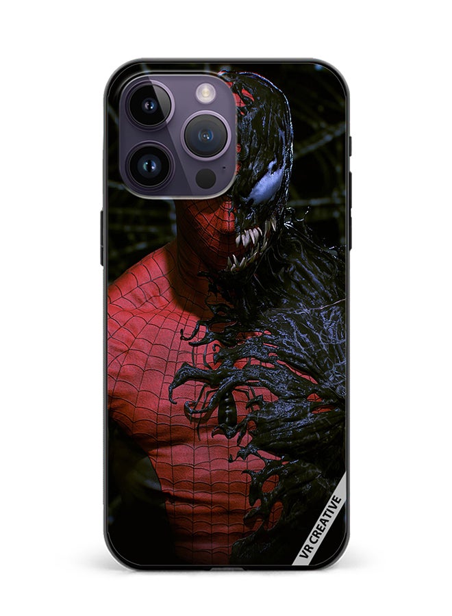 VR CREATIVE Protective Case Cover For Apple iPhone 16 Pro Spiderman Design Multicolour - Image 1