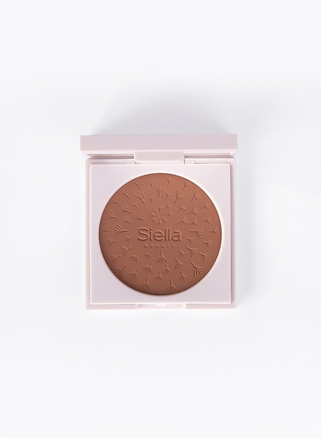 Siella Beauty Bronza Hazelnut 01 BRONZER For Face Makeup Made In Italy - Image 1