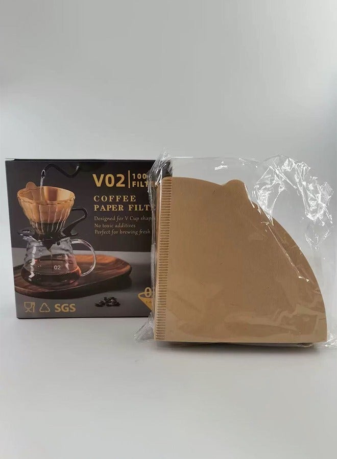 200-Piece Coffee Filters with 2 Cherry Blossom Spoons - Image 1